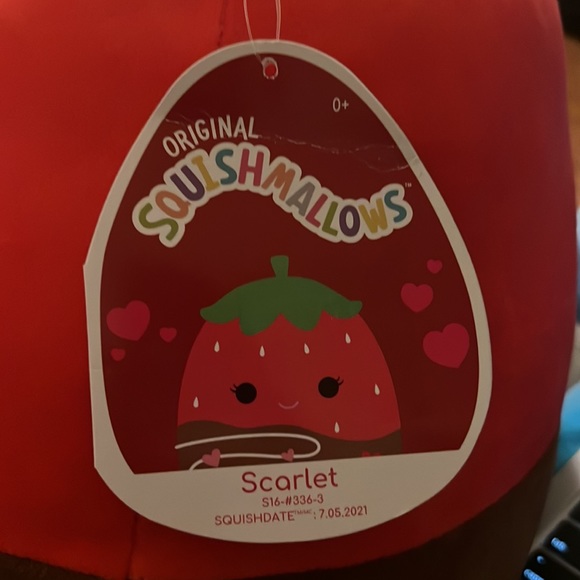 Squishmallows Other Squishmallow Valentines Scarlet The Chocolate